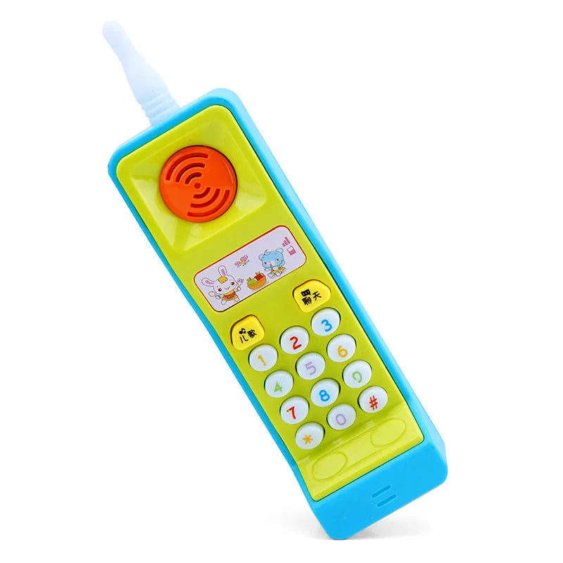 A children's electric educational toy with sound and light features, shown as a cartoon animal.