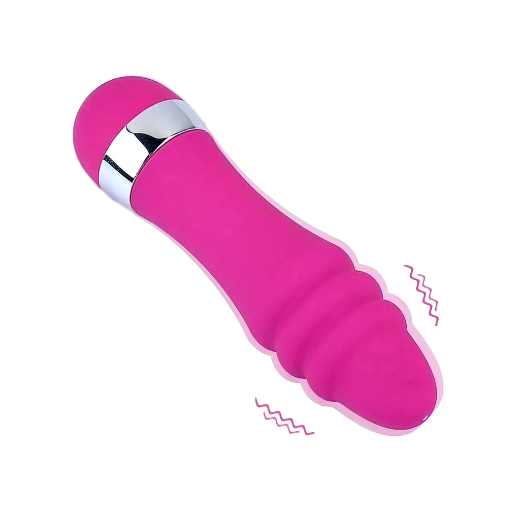 Realistic mini dildo vibrator with six style options for women's personal pleasure