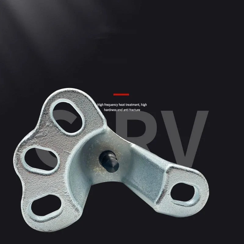 Chrome vanadium steel brake drum and wheel hub puller tool shown with three style options A, B, and C.