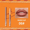 Lip liner pencil 3.5g with 12 shades including nude pink beige and brown for lip definition