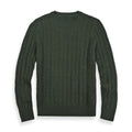Cotton fleece-lined hooded sweater in army green for men and women, long sleeve unisex casual top
