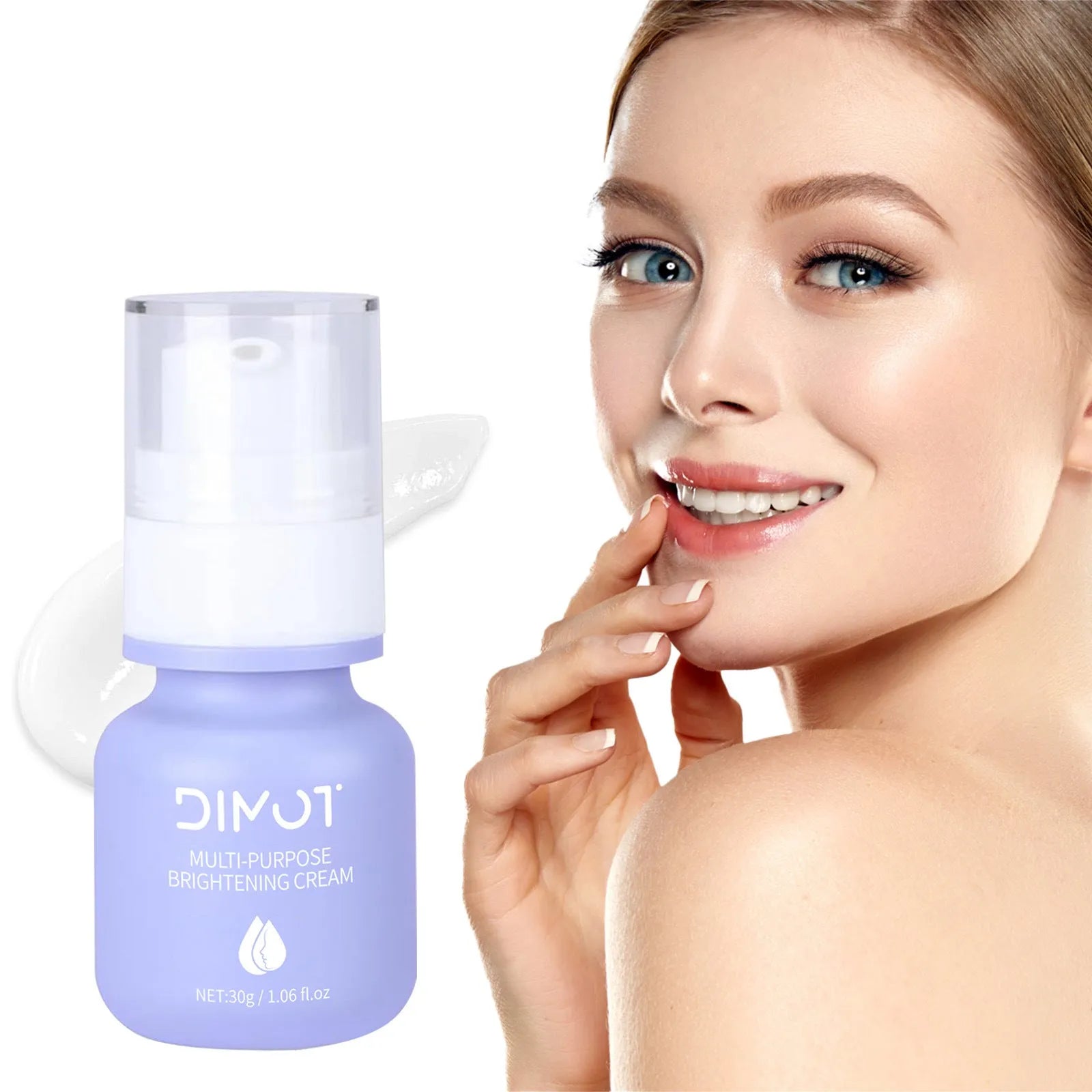 30ml moisturising cream primer in container for all skin types universal formula