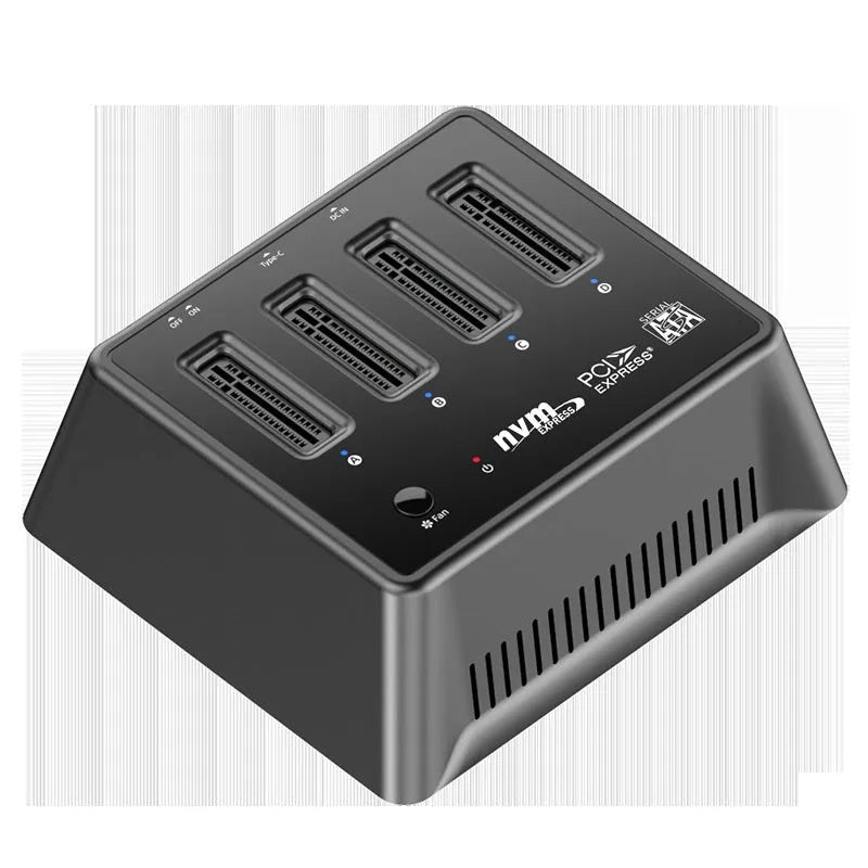 Aluminium M2 SSD enclosure for 90×78×34mm drives in European standard colour