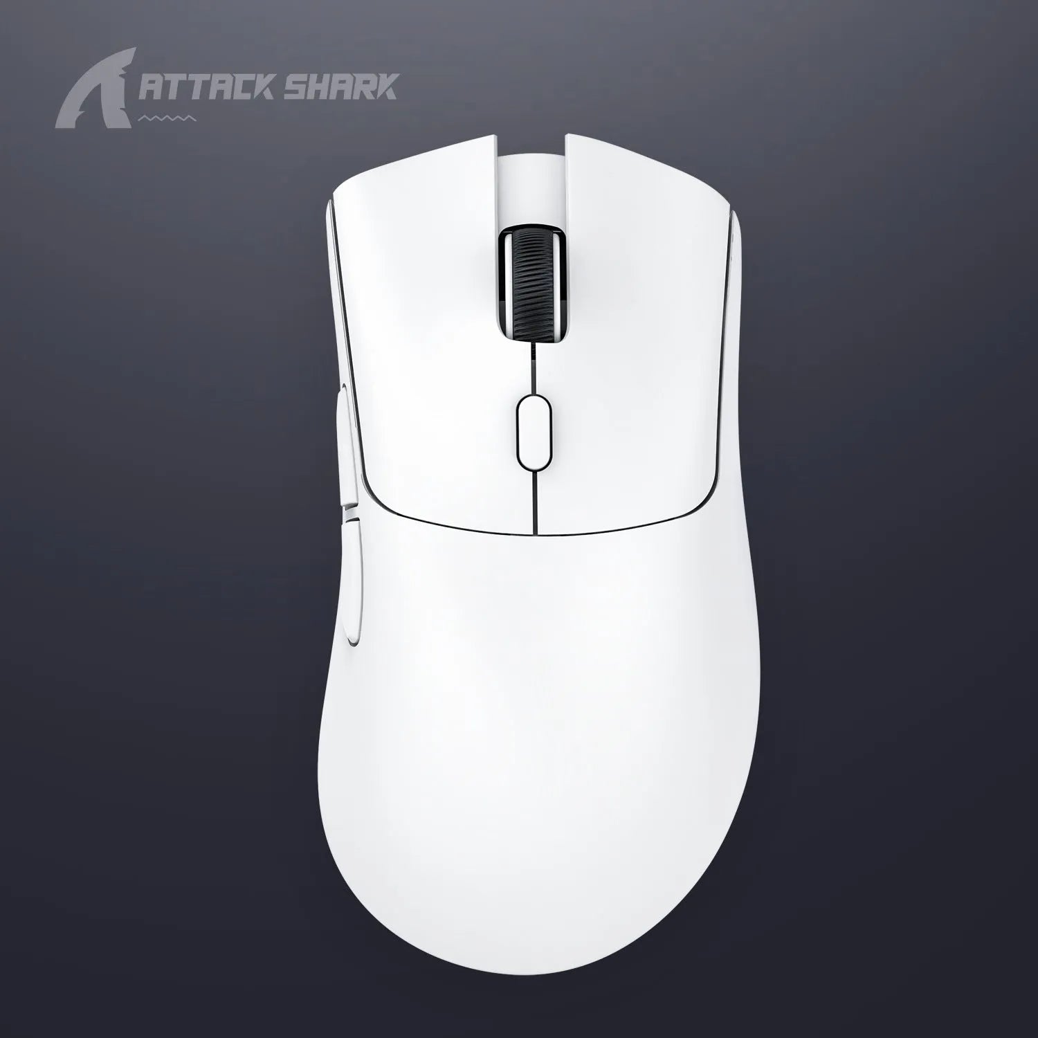 Attack Shark wireless gaming and office mouse in black with three connection modes