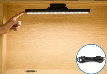 Cool charge type magnet adsorption eye protection desk lamp LED light bar with ABS material and USB recharge