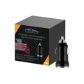 Black portable car snow melting tool deicer charger measuring 5.5 cm