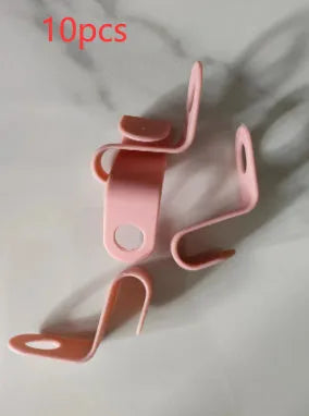 Plastic closet stack hanger hook 6-pack PP material 6x2cm for wardrobe organisation