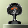 Black MG08 car magnetic phone holder for dashboard with magnetic suction design