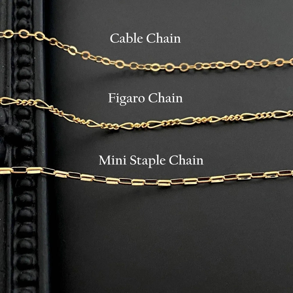 Ghost pendant necklace with titanium steel pendant on stainless steel twisted chain, available in three chain styles
