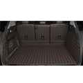 Genuine leather boot mat for Tesla Model 3 and Model Y vehicles in black colour