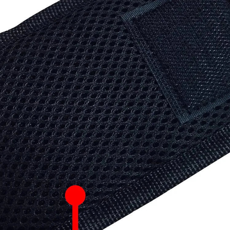 Magnetic wristband tool organiser with 15 grid pockets and adjustable Velcro strap in Oxford cloth