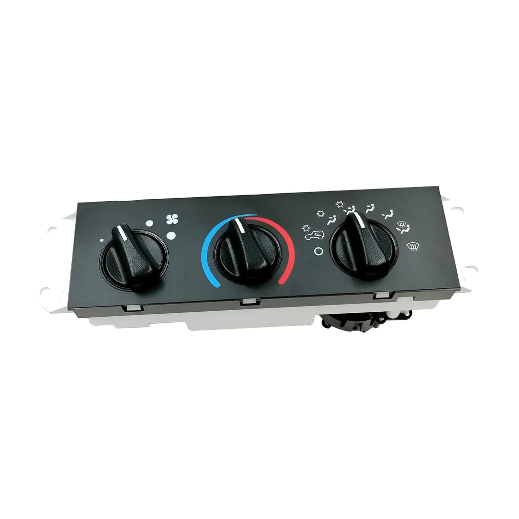 Black Jeep Wrangler 2005-2006 air conditioning control panel replacement part