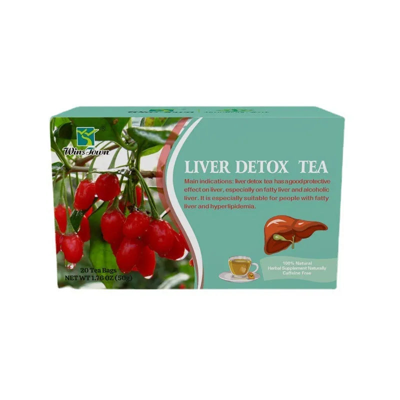 Box of 50g herb substitutional loose leaf tea with medicinal food homology ingredients.