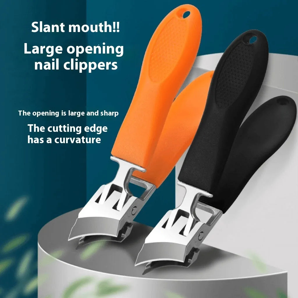 Anti-splash portable household fingernail maintenance kit with stainless steel tools in multiple colours