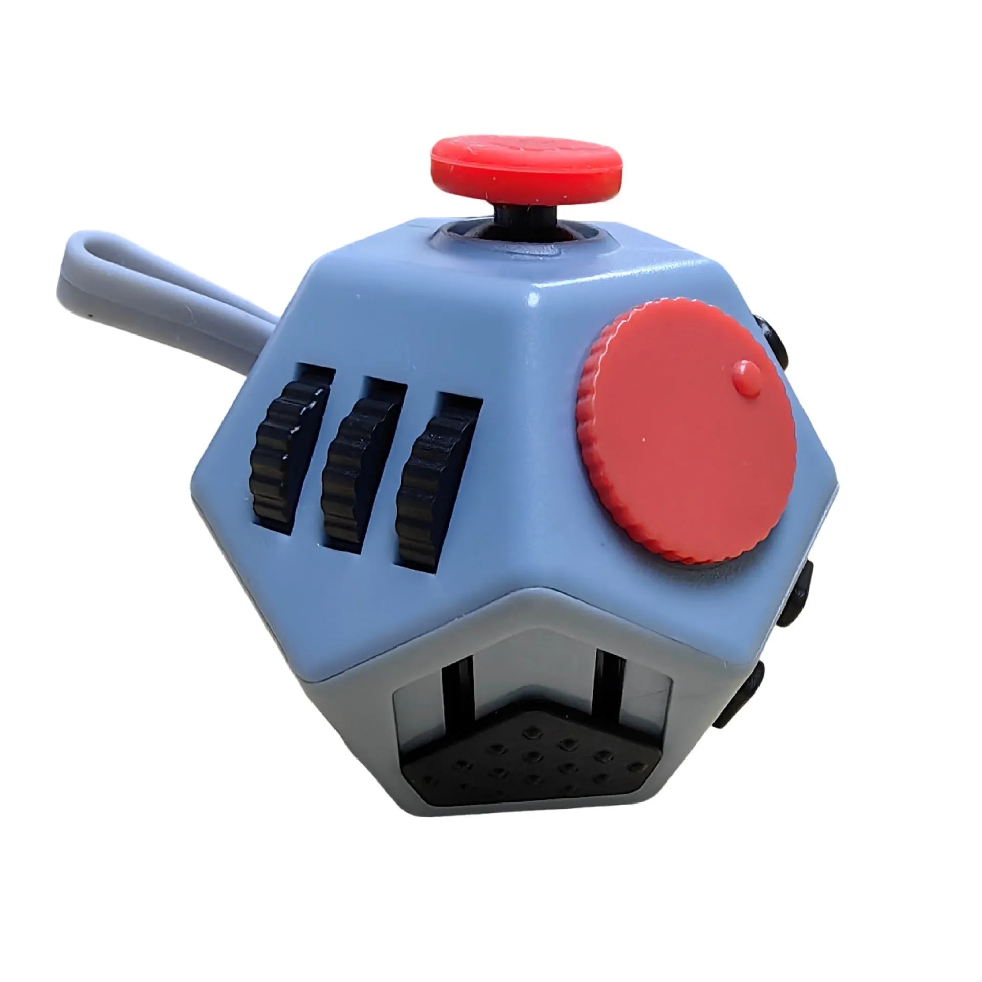 Plastic decompress squeezing toy dice in multiple colours for stress relief