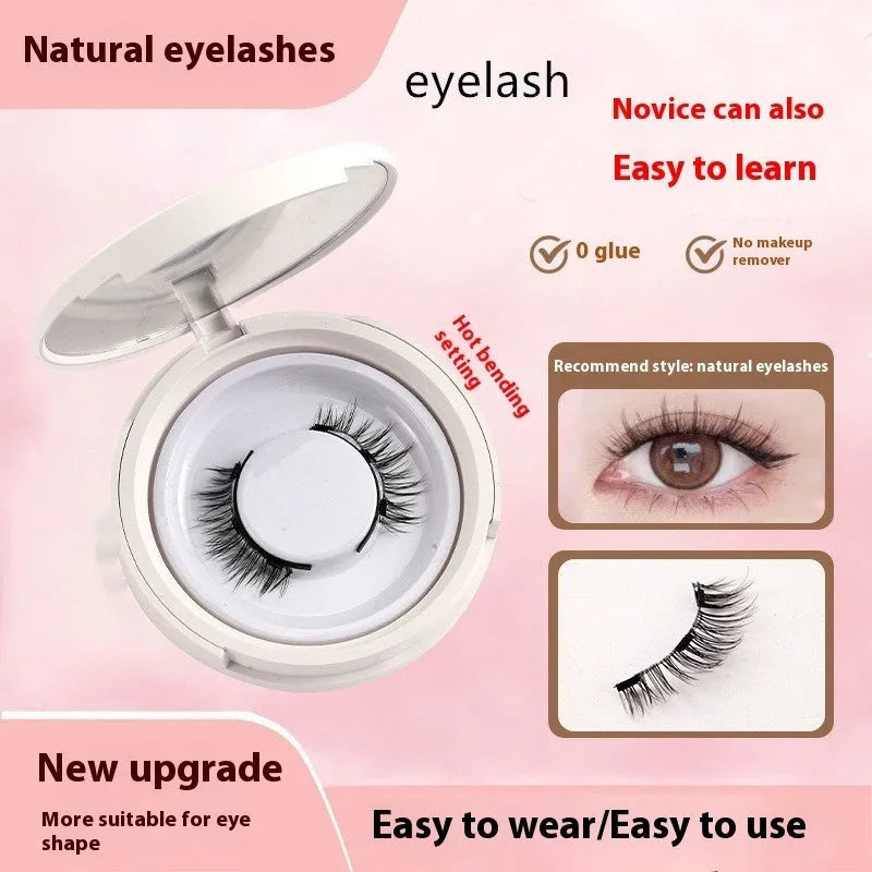 Magnetic suction false eyelashes Little Devil Supernatural Magnet Suit in mink material with white clip