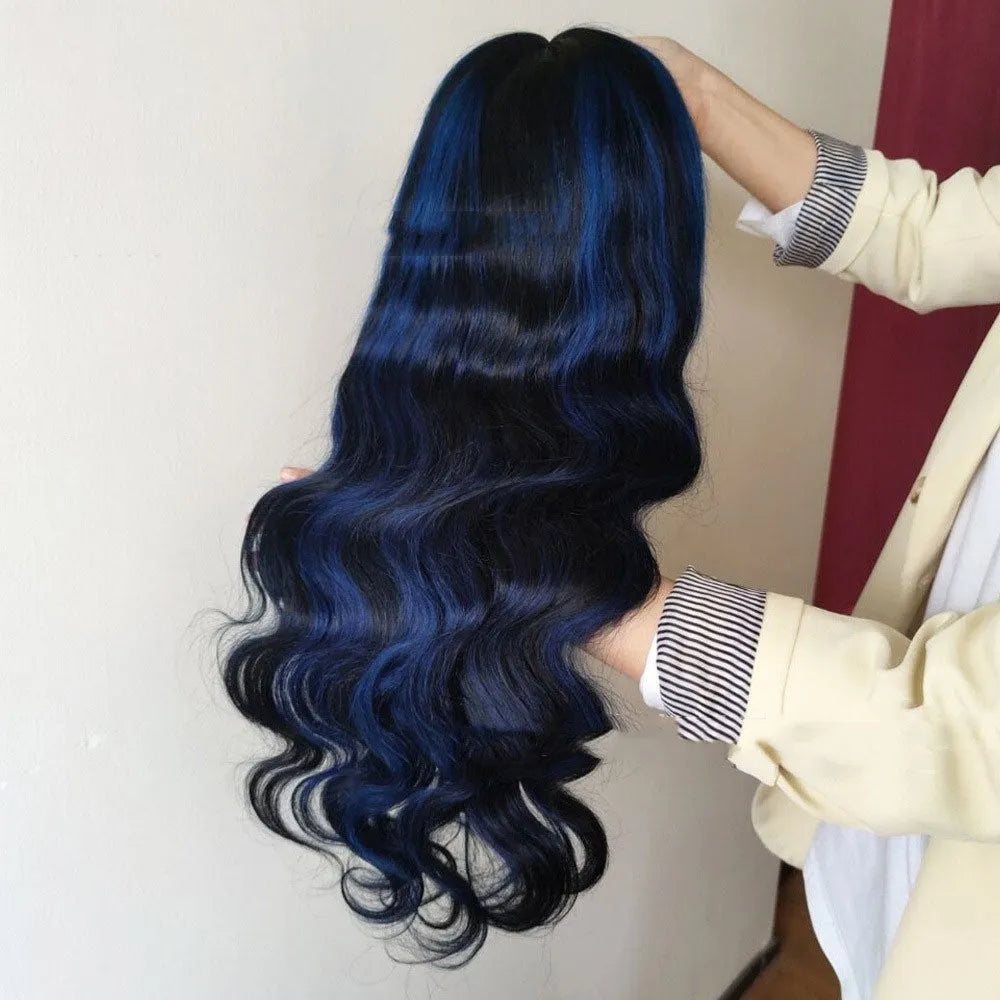 Real human hair lace front headgear for women with 4x4 lace construction in star fashion style