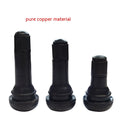 Black copper tyre valve cores for TR412 TR413 TR414 automotive applications