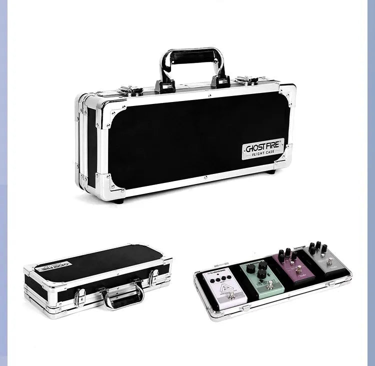 Aviation box format guitar effect device for T-EC8 trumpet-style processing