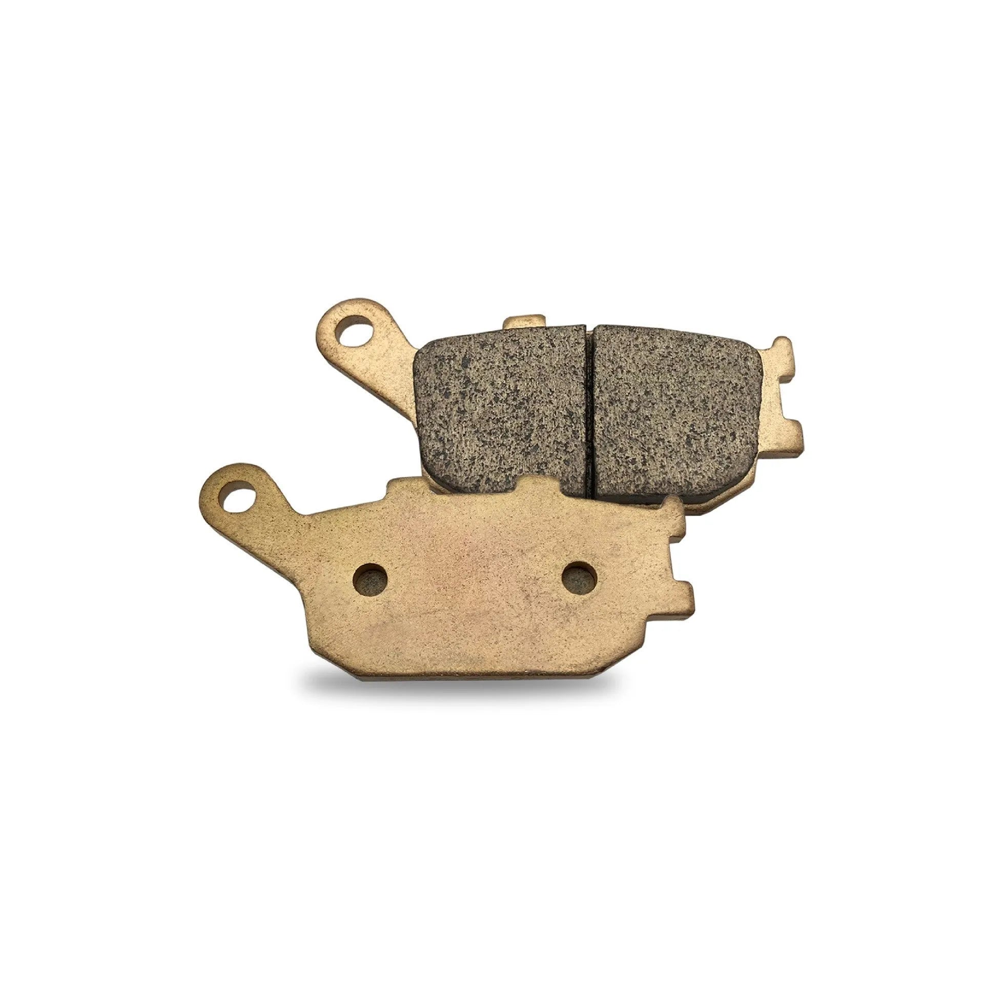 Asbestos-free sintered rear brake pad for Honda CBR954RR motorcycle.