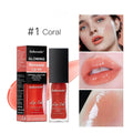 8ml nourishing lip gloss in seven shades including Coral, Clear, Honey, Jam, Pink, Red and Rose