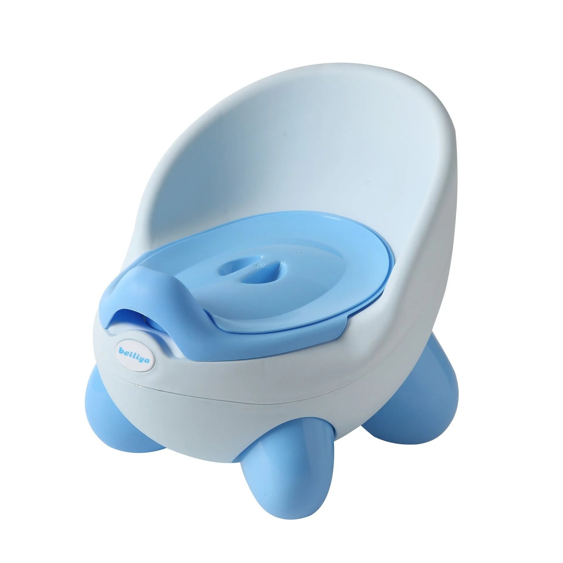 Dandan children's plastic toilet training stool with baby seat in blue colour