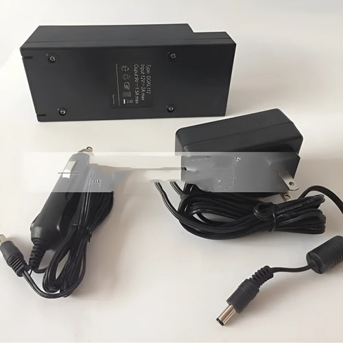 GKL112 model car charger with US plug, shown on a white background.