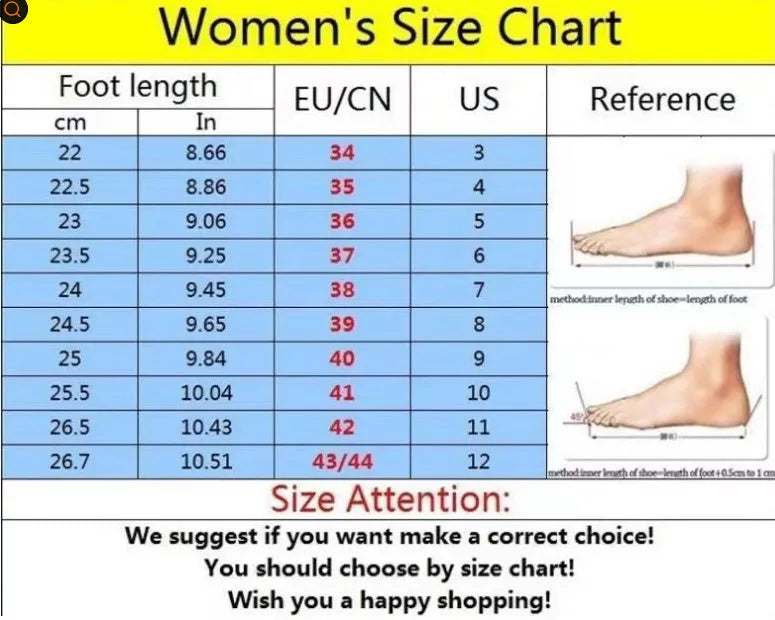 Plus size women's casual sports shoes with thick rubber soles and lace-up design in multiple colours