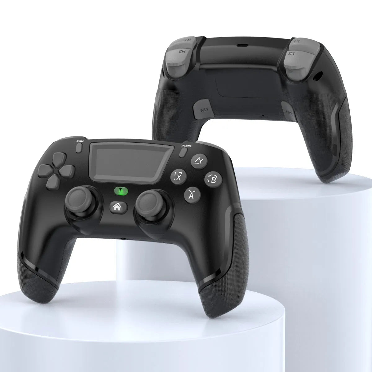 Fruit green wireless PS4 Bluetooth controller for PC, mobile phone, and Switch gaming