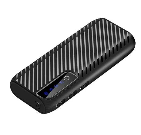 20000mAh mini power bank measuring 142x64x23mm with 2A fast charging port