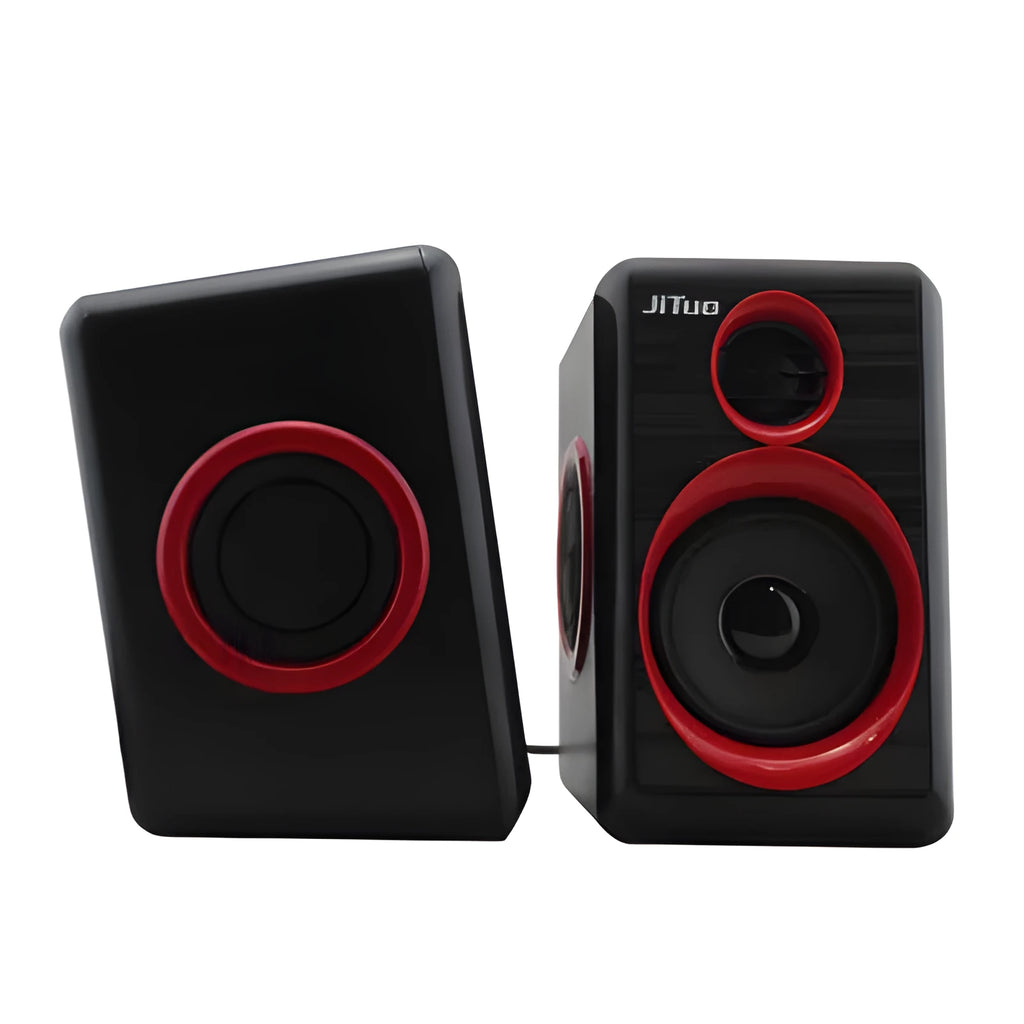USB cable speaker with 3.5mm audio plug for computer use, random colour finish