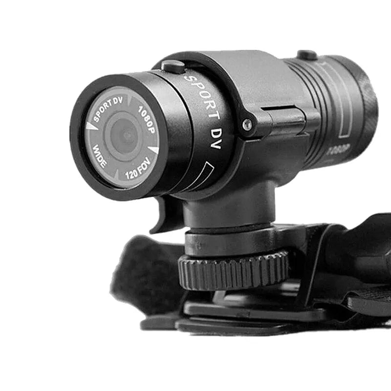 IP6 sports camera black aluminium alloy body compact action camera for outdoor adventure
