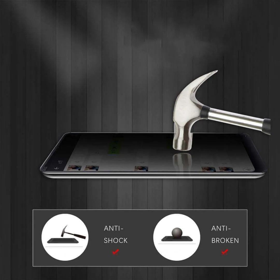 Ceramic matte anti-peep screen protector for iPhone showing narrow 30-degree viewing angle
