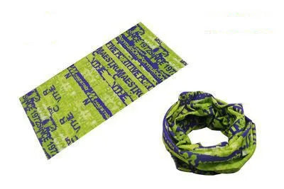 New outdoor variety magic bandana cycling mask neck cover sunscreen 49x24cm polyester, 39 patterns shown in a flat layout