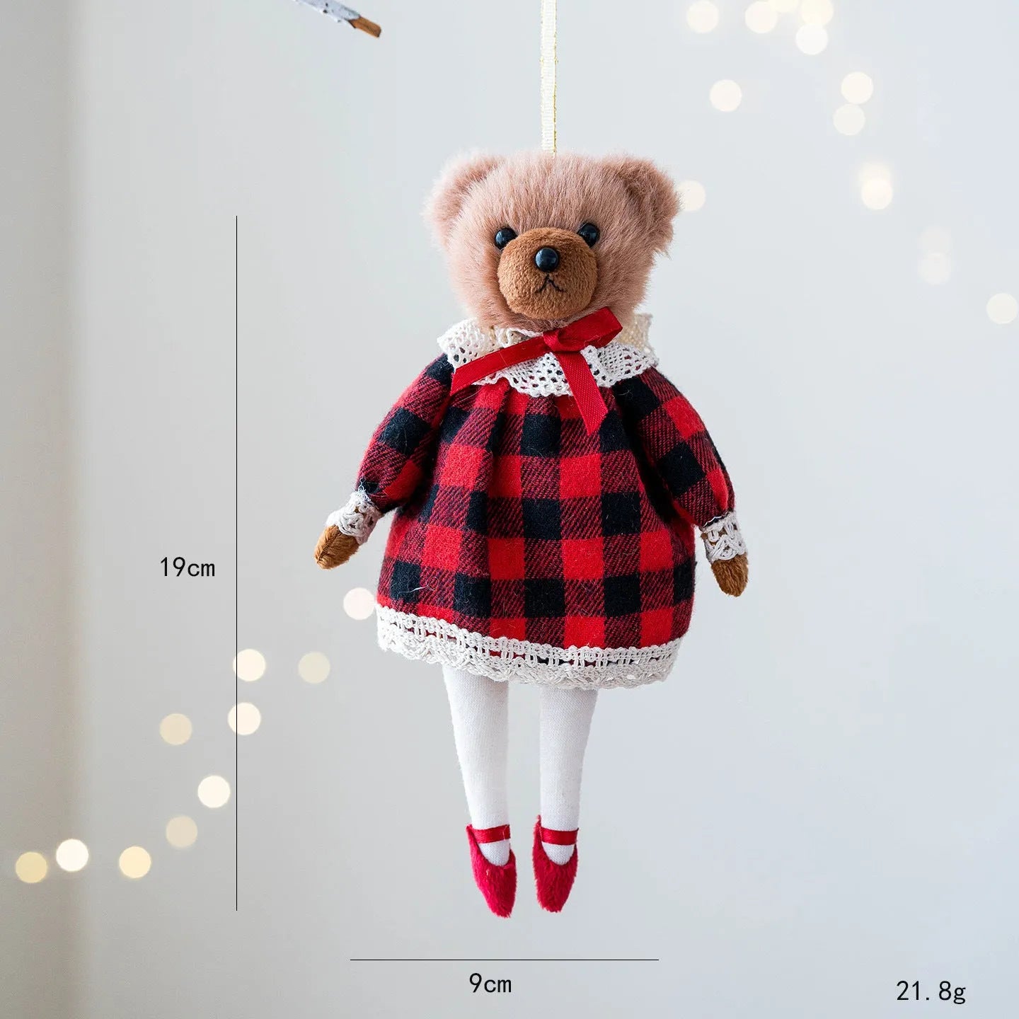 Princess Bear and Gentleman Bear cloth plush doll couple set with cartoon styling