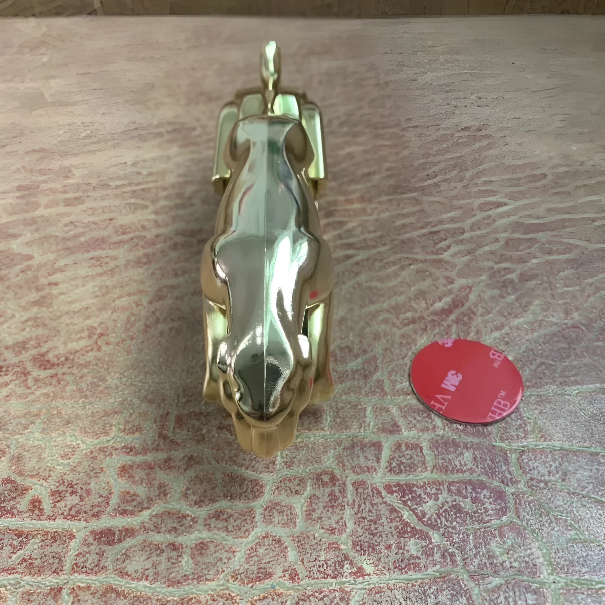 Car Leopard rotatable mobile phone holder in black, gold, or silver finish