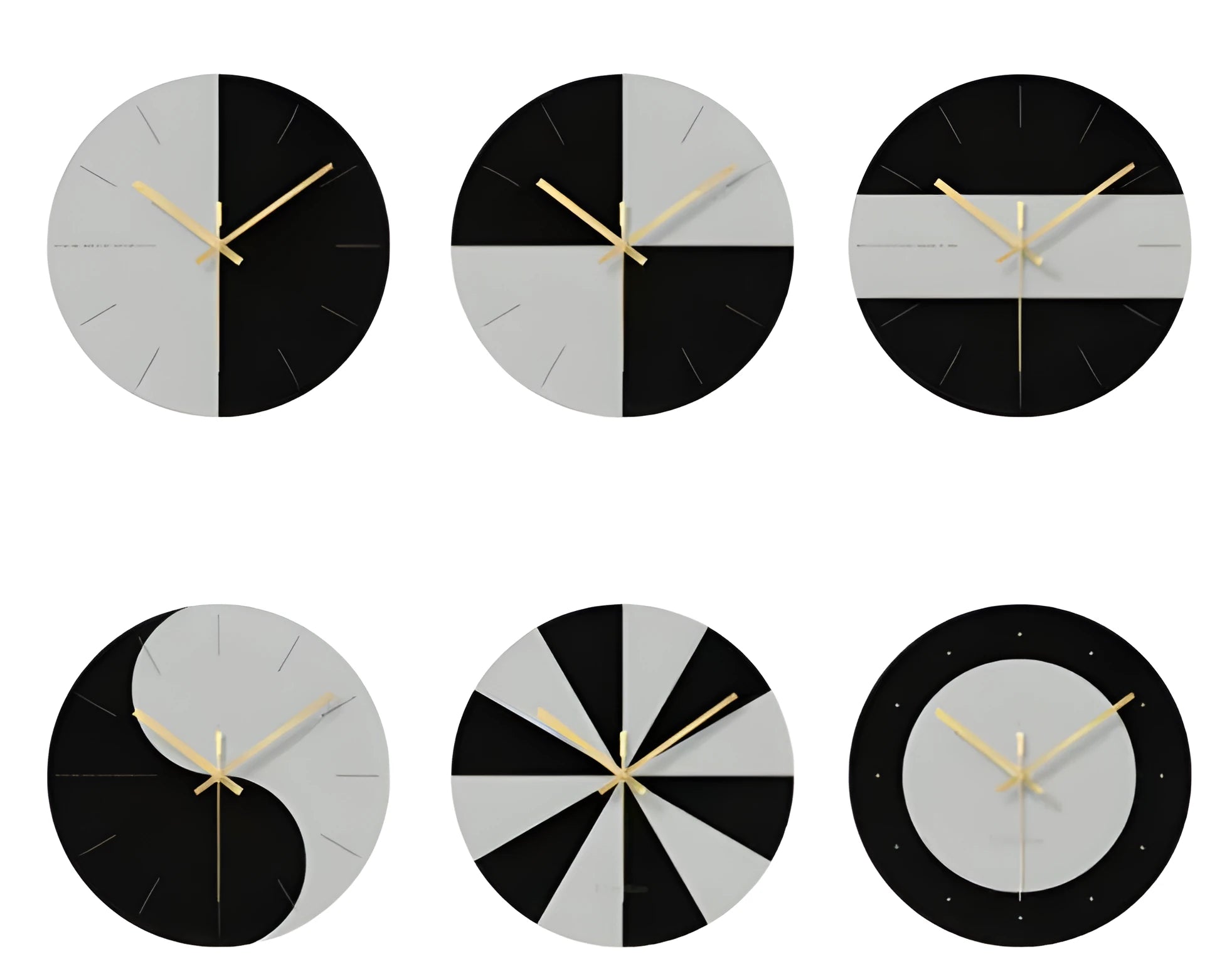 Tempered glass silent wall clock with transparent face and minimalist numerals, 29.5cm diameter