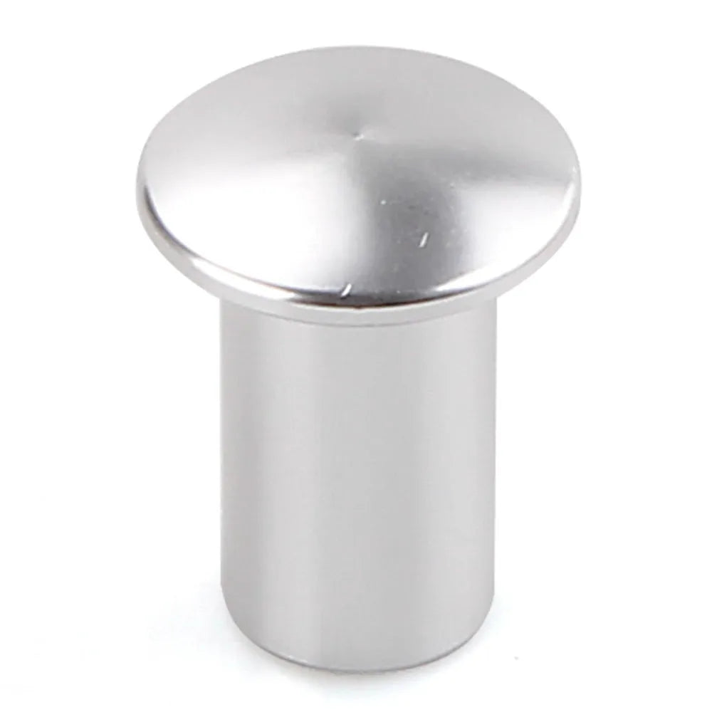 Aluminium alloy handbrake cap for car modification in five colour options with universal vehicle compatibility