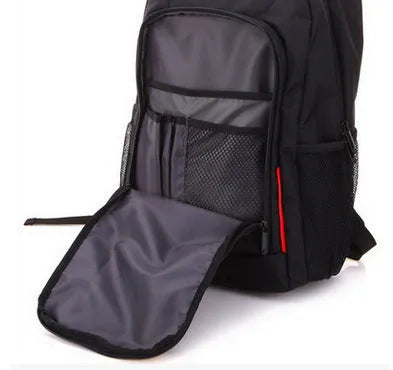 Black nylon convertible computer bag briefcase backpack 355.6 x 457.2 x 152.8mm