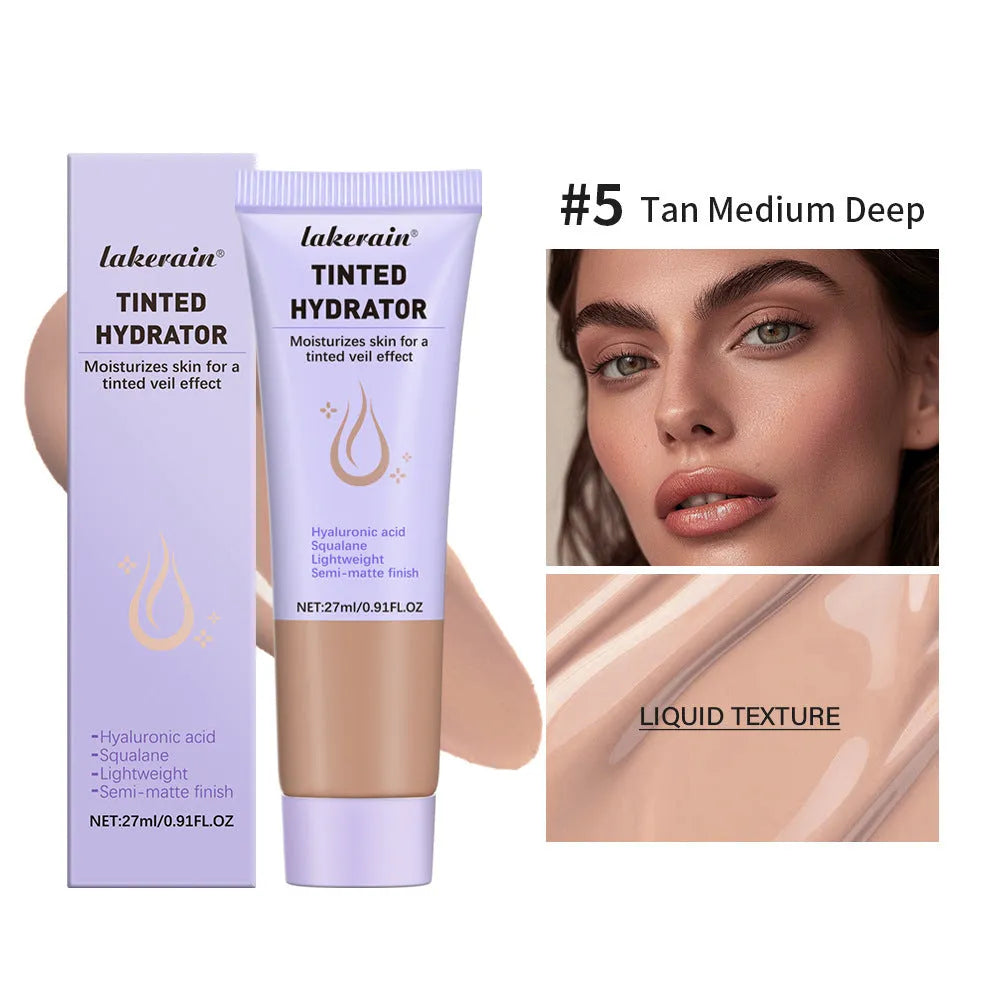 Lakerain Colored Moisturizer long-lasting concealer without smudging in 5 colour options 27ml pot