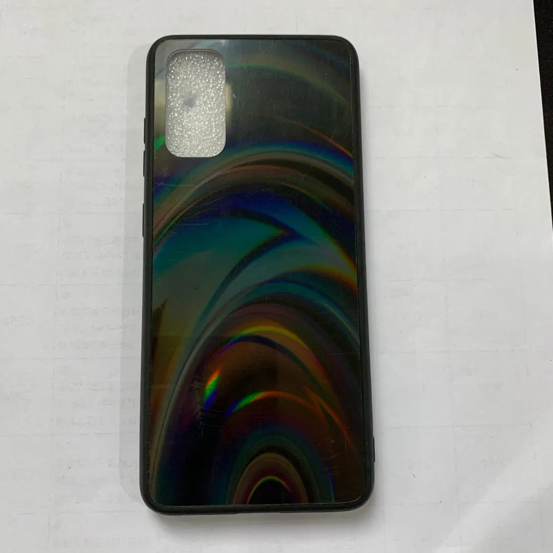 Marble pattern shockproof silicone phone case for Samsung Galaxy models on a table.