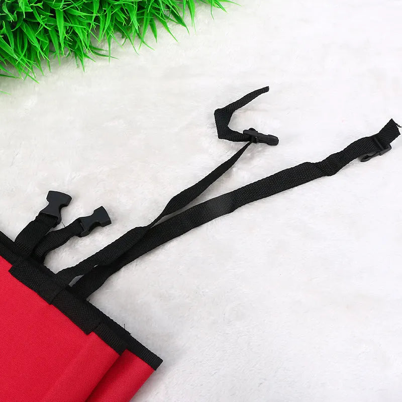 A square black car pet pad made from Oxford waterproof fabric, measuring 135x135cm, for dogs and cats.