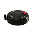 Round solar-powered car aromatherapy decoration in black, red, or white colours