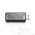 Silicon Labs EFR32MG21 Zigbee USB dongle in plastic shell for Home Assistant.