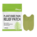 Knee pain relief patch 12 pack with ginger and mint leaves water-based gel
