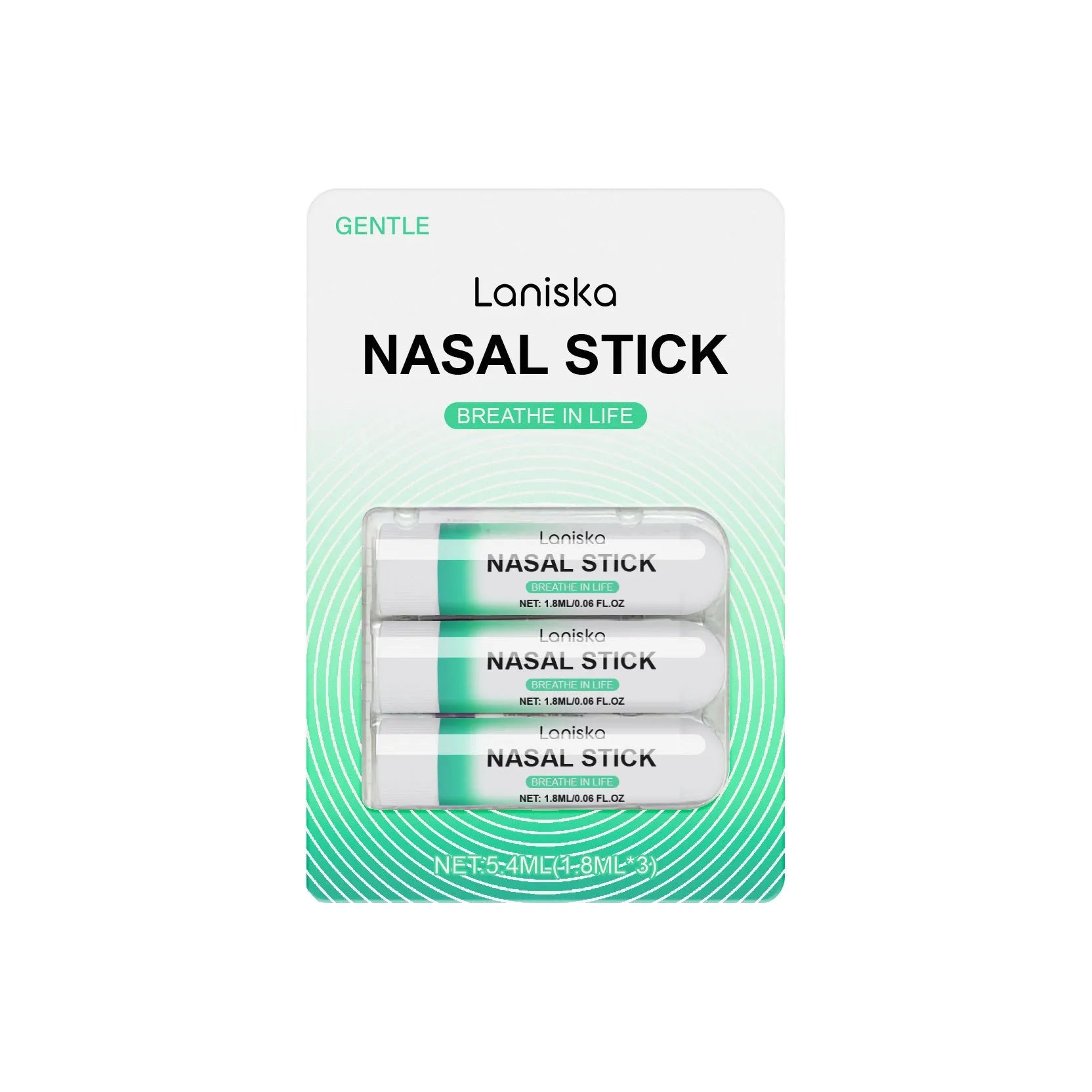 Mint Cool Nose Soothing Suit nose spray set of three 1.8ml bottles with menthol and spearmint