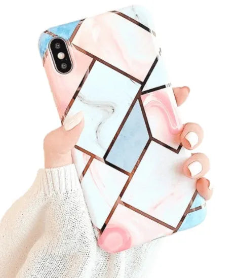 Flexible silicone protective case for Apple iPhone models 6 through to 11 Pro Max in Style C.