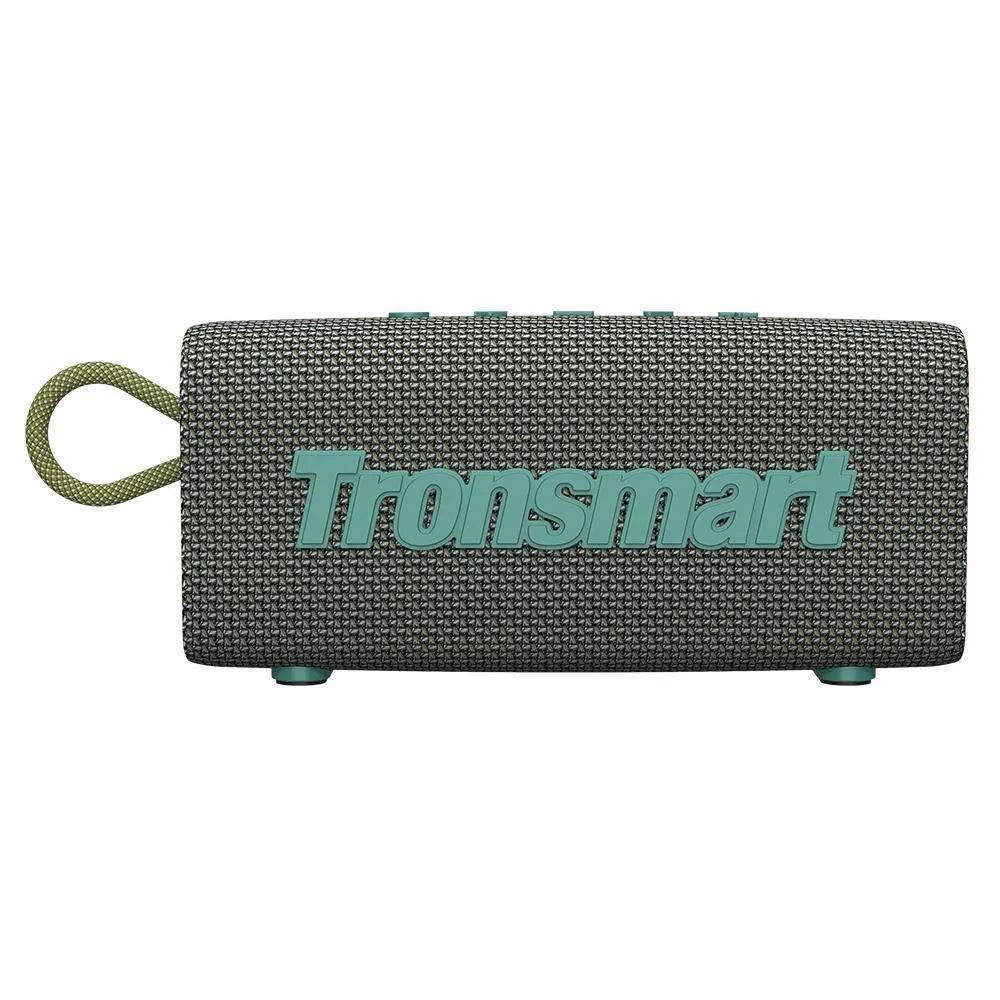 Portable waterproof Bluetooth speaker in multiple colour options including black, blue, red and camouflage