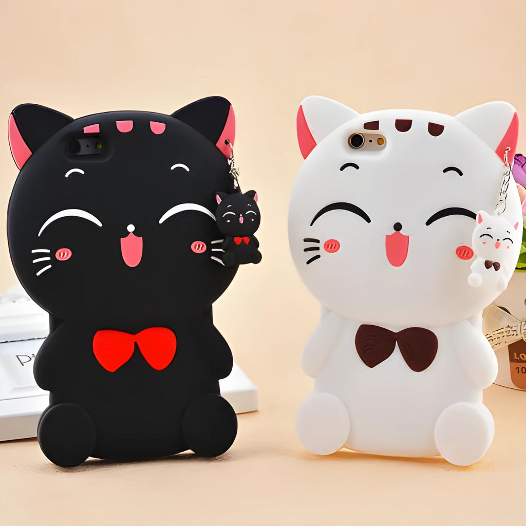 Soft silicone phone case with edge-proof design shown on a compatible Samsung Galaxy smartphone.