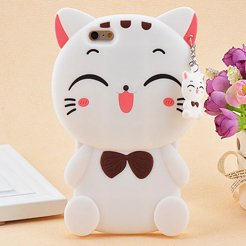 Soft silicone phone case with edge-proof design shown on a compatible Samsung Galaxy smartphone.